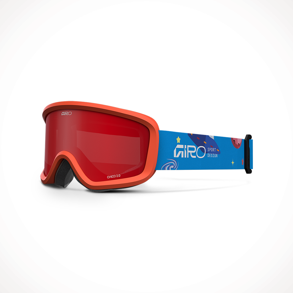 Product image: Giro Chico 2 Blue Rocket Scarlet Amber Scarlet, shown in primary marketing view.