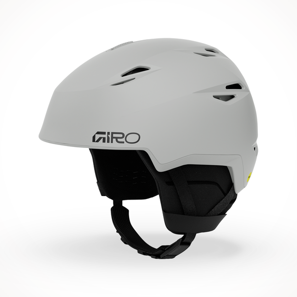 Grid Spherical Snow Helmet in Matte Light Grey size Small