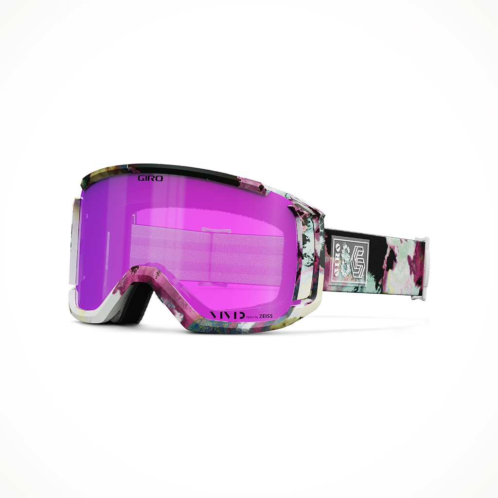 Product image: Giro Revolt Dark Matter Vivid Pink Goggle 25, shown in primary marketing view.
