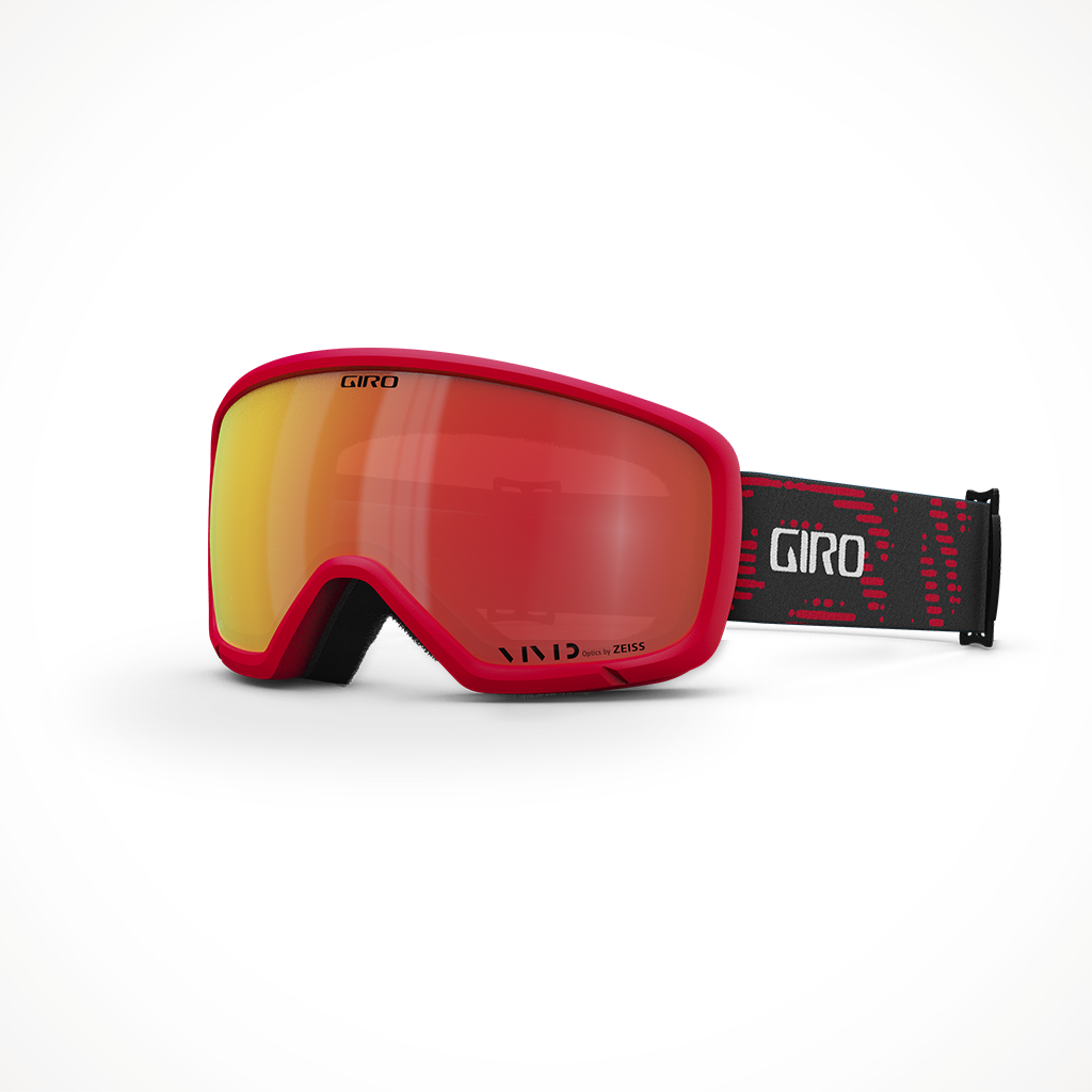 Product image: Giro Ringo Snow Goggle Red Reverb Vivid Ember.