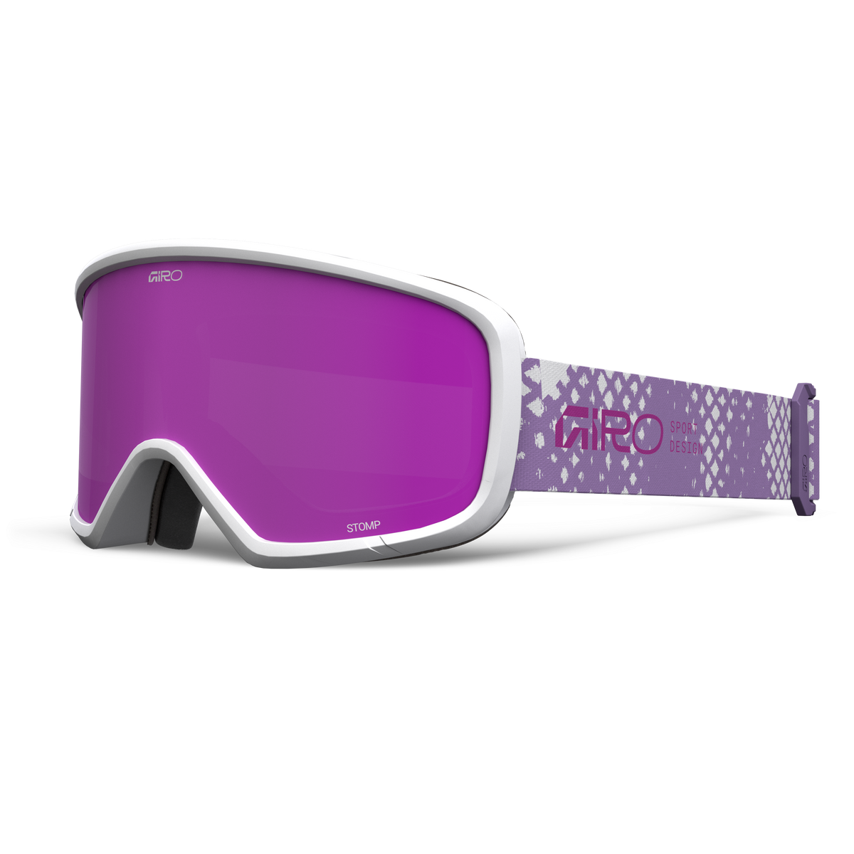 Product image: Giro Stomp Mauve Purple Fence Pink Amber Pink, shown in primary marketing view.