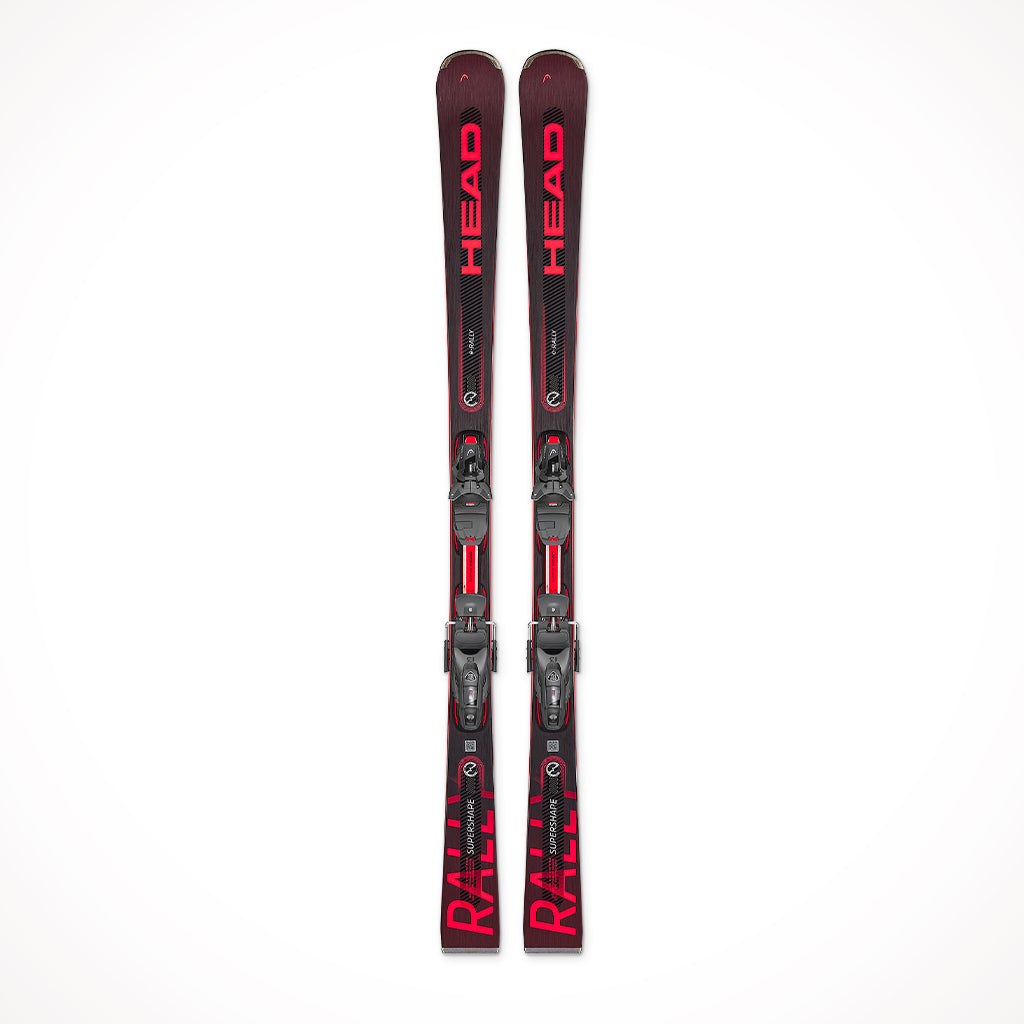 Product image: Head Supershape e Rally Mens Skis 2024, shown from the front.