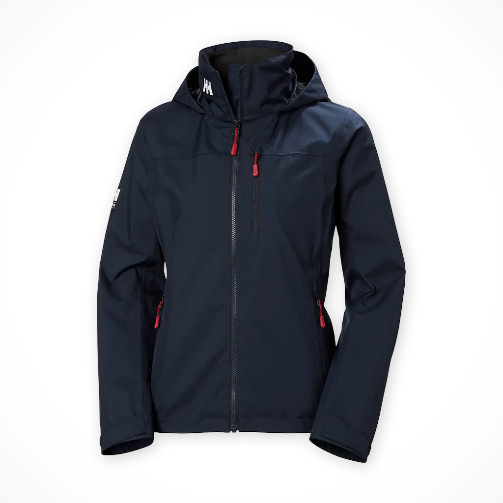 Product image: Helly Hansen Crew Hooded Jacket 2 Navy Womens 2026, shown in primary marketing view.