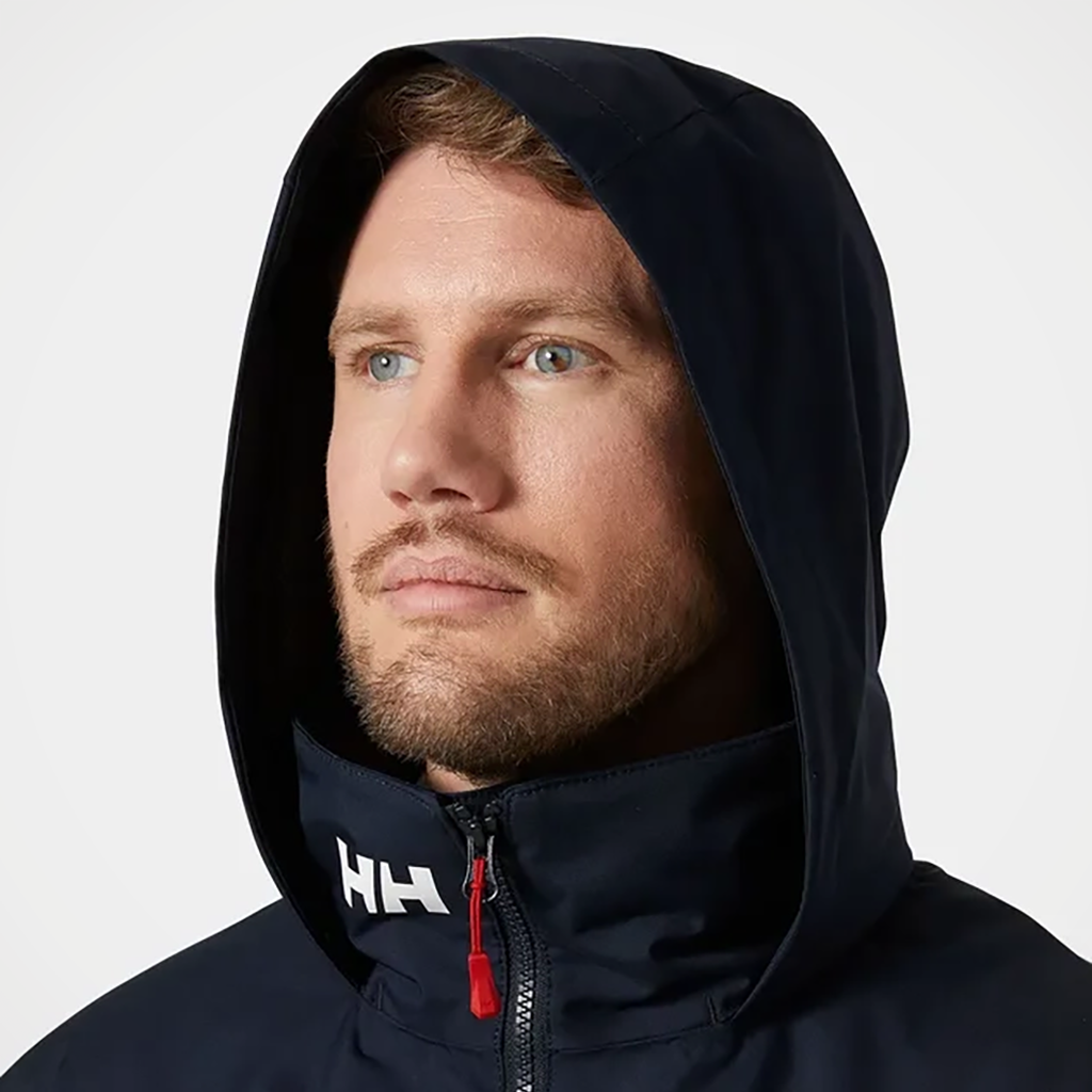 Product image: Helly Hansen Crew Hooded Midlayer Jacket 2 Navy Mens 2026 Alt2.