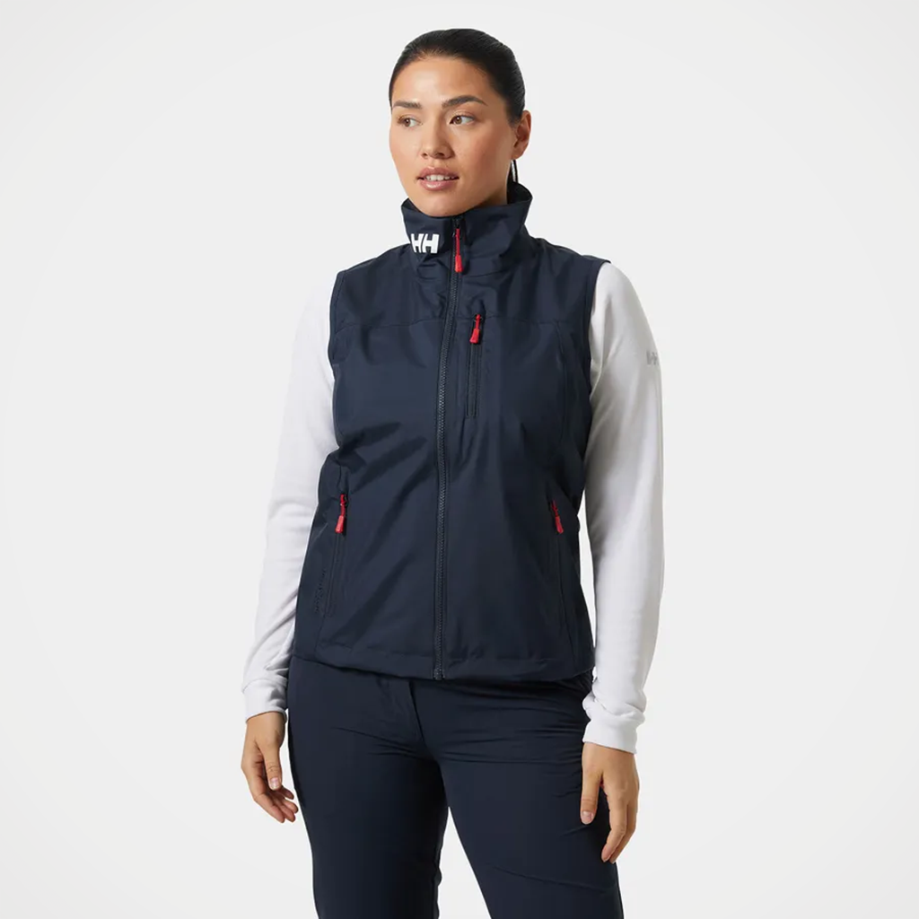 Product image: Helly Hansen Crew Vest 2 Navy Womens 2026 Alt1.