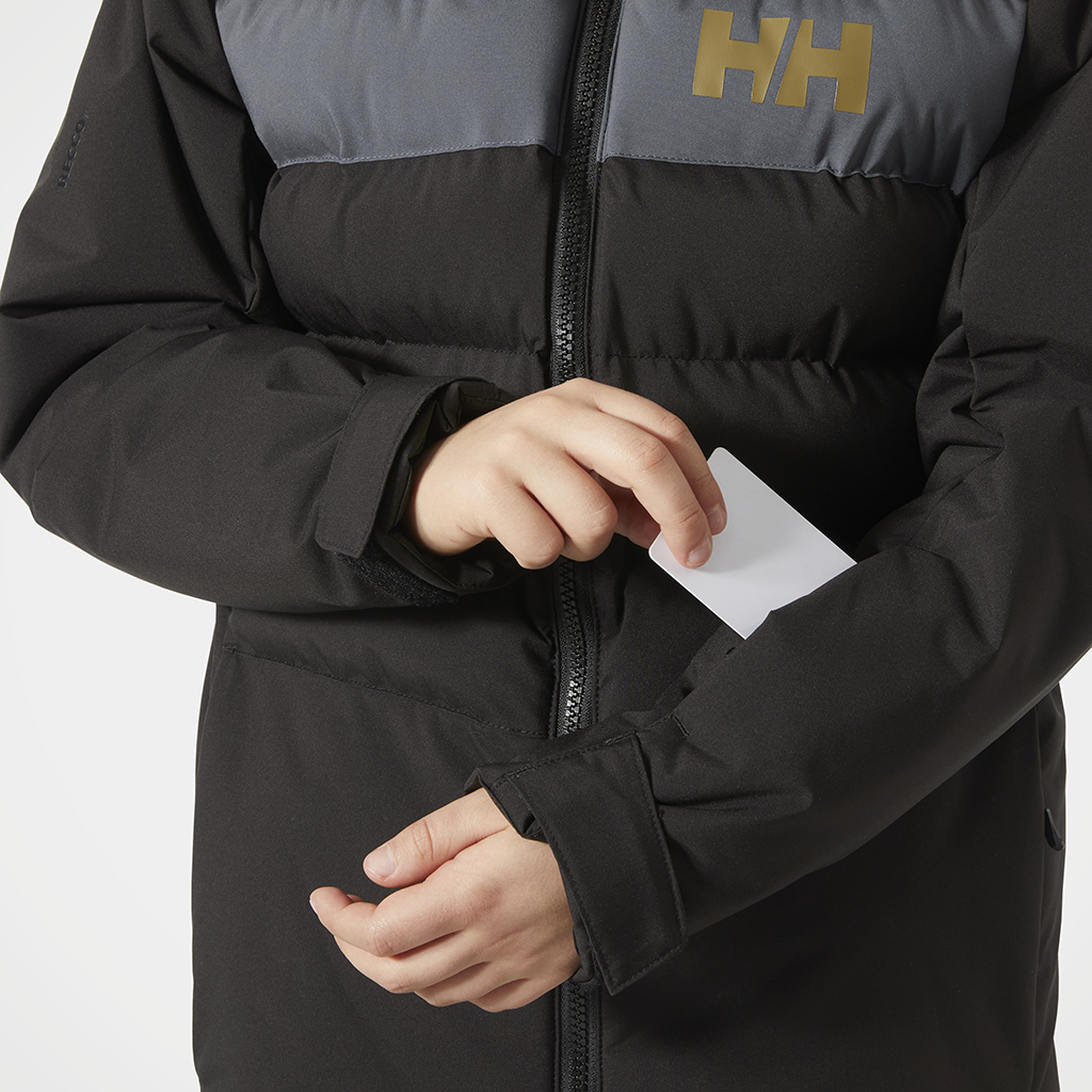 Product image: Helly Hansen Cyclone Jacket black Kids 2025 alt2.