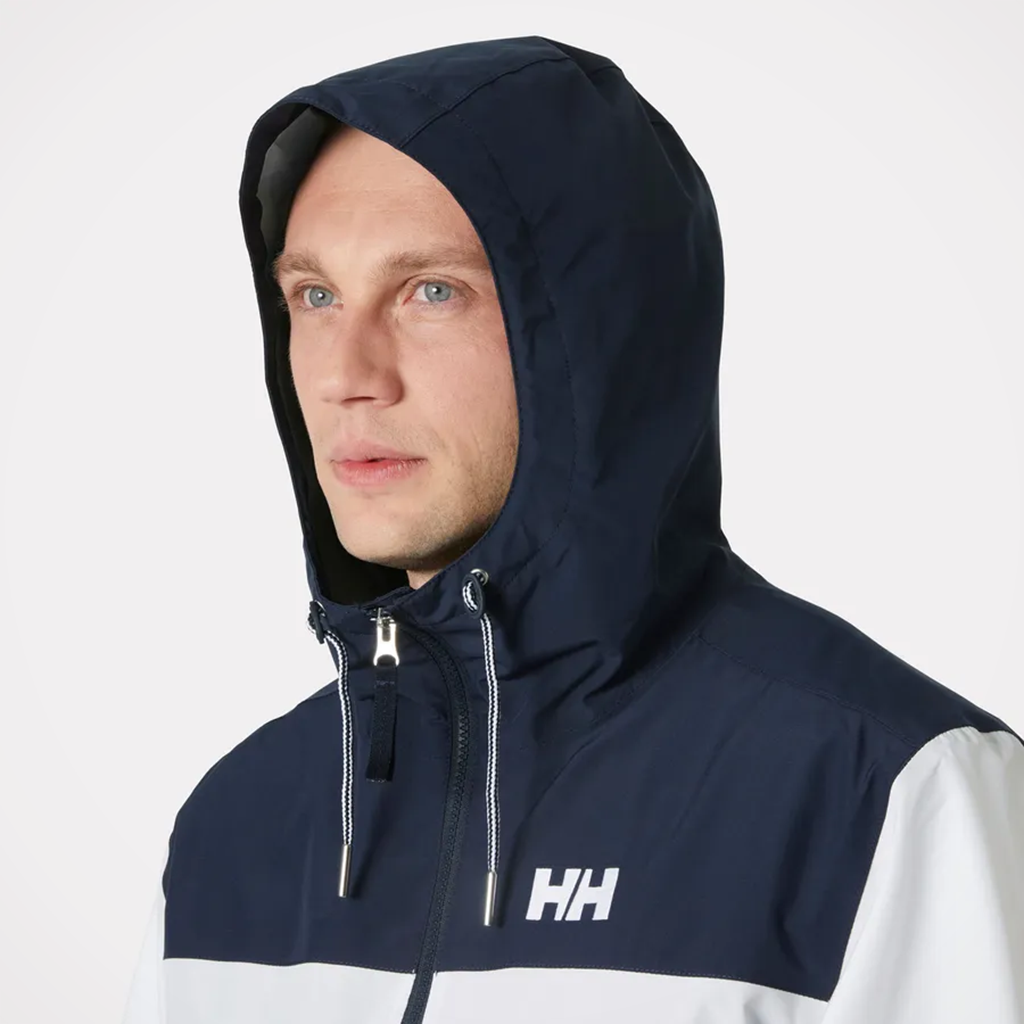 Product image: Helly Hansen Koster Rain Jacket Navy Mens 2026 Alt2.