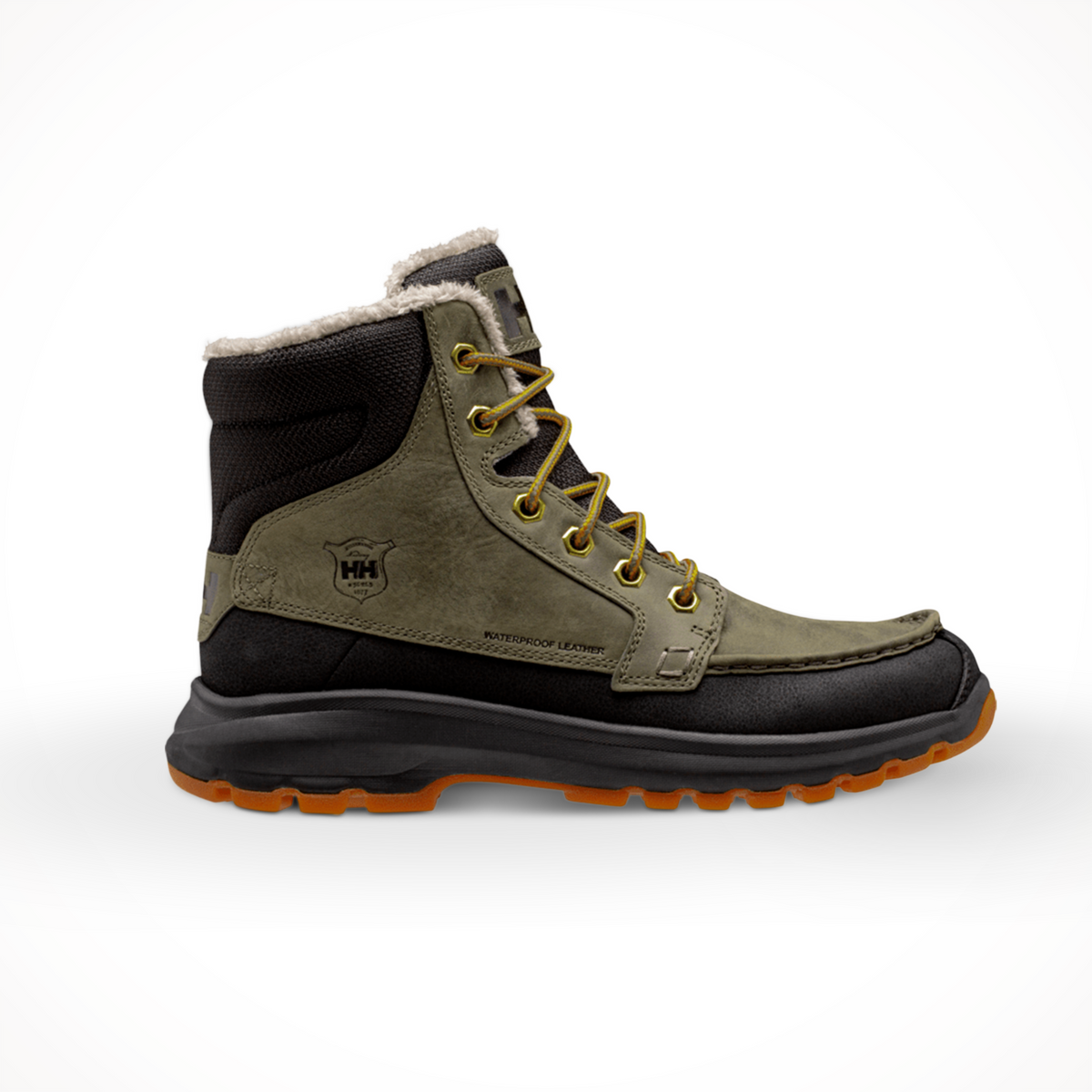 Product image: Helly Hansen Mens Garibaldi v3 Utility Green Black, shown in primary marketing view.