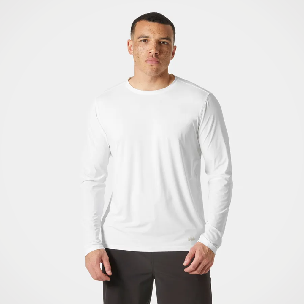 Product image: Helly Hansen Shine Solen LS Crew white mens 2026 alt1.