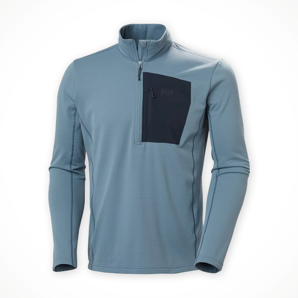 Product image: Helly Hansen Versatile Half Zip F Leece Washed Navy mens 2026, shown in primary marketing view.