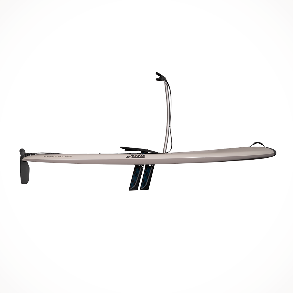 Product image: Hobie Eclipse 2025 Ace White, side profile view.