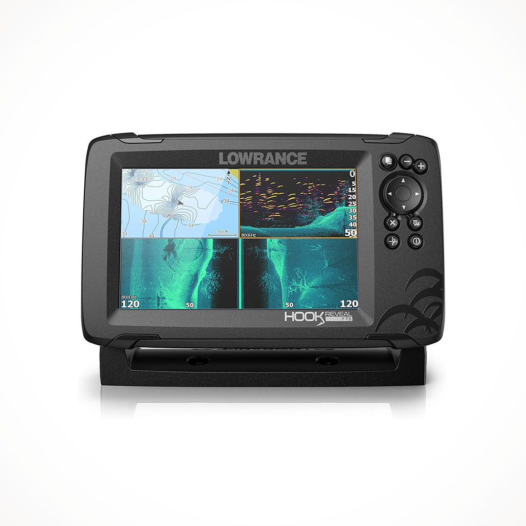 Product image: Hobie Fishfinder Hook Reveal 7 Triple, shown in primary marketing view.