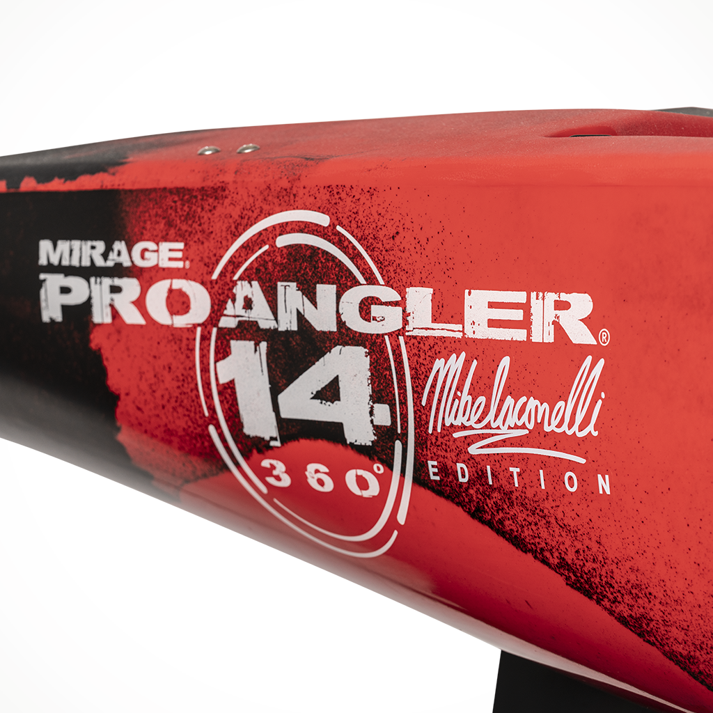 Hobie Mirage ProAngler 14 360 IKE Red Graphic Detail