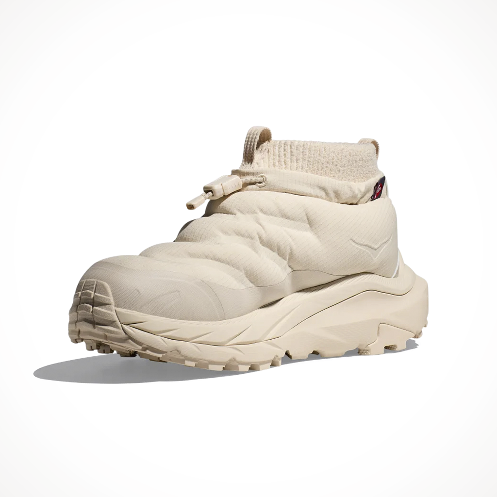 Product image: Hoka Kaha 2 Frost Moc GTX Oat Milk Sesame Womens 2024, shown from the left side profile.