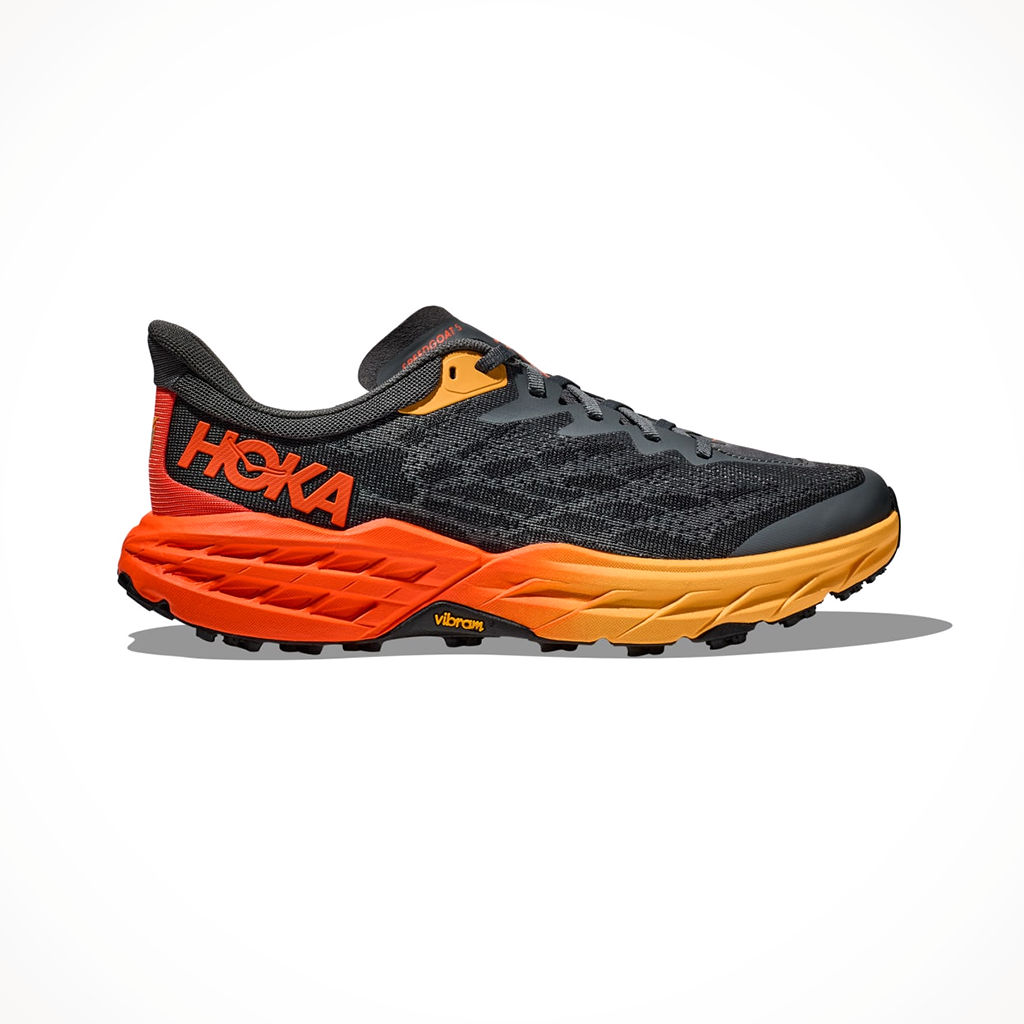 Hoka Mens Speedgoat 5 Castlerock Flame Hero