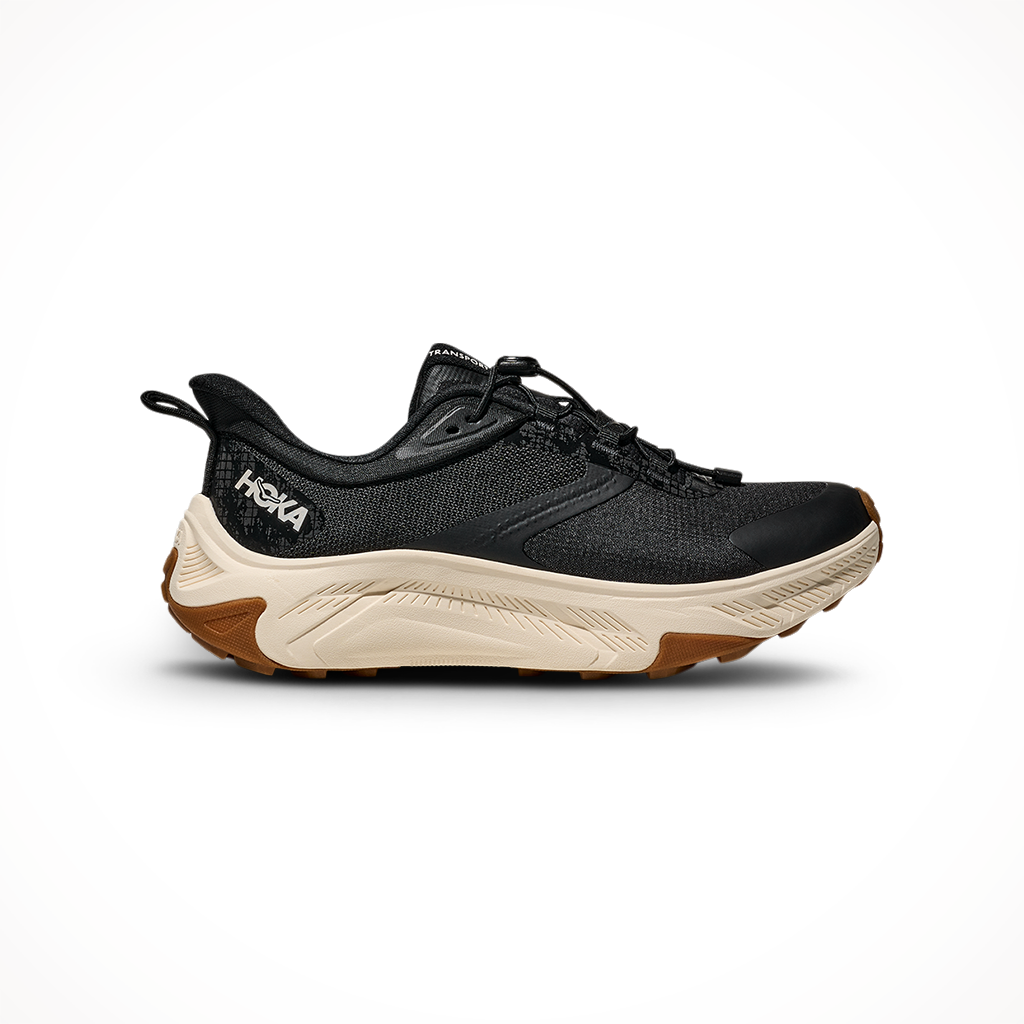 Product image: Hoka Transport 2 Black Alabaster Womens 2026, shown in primary marketing view.