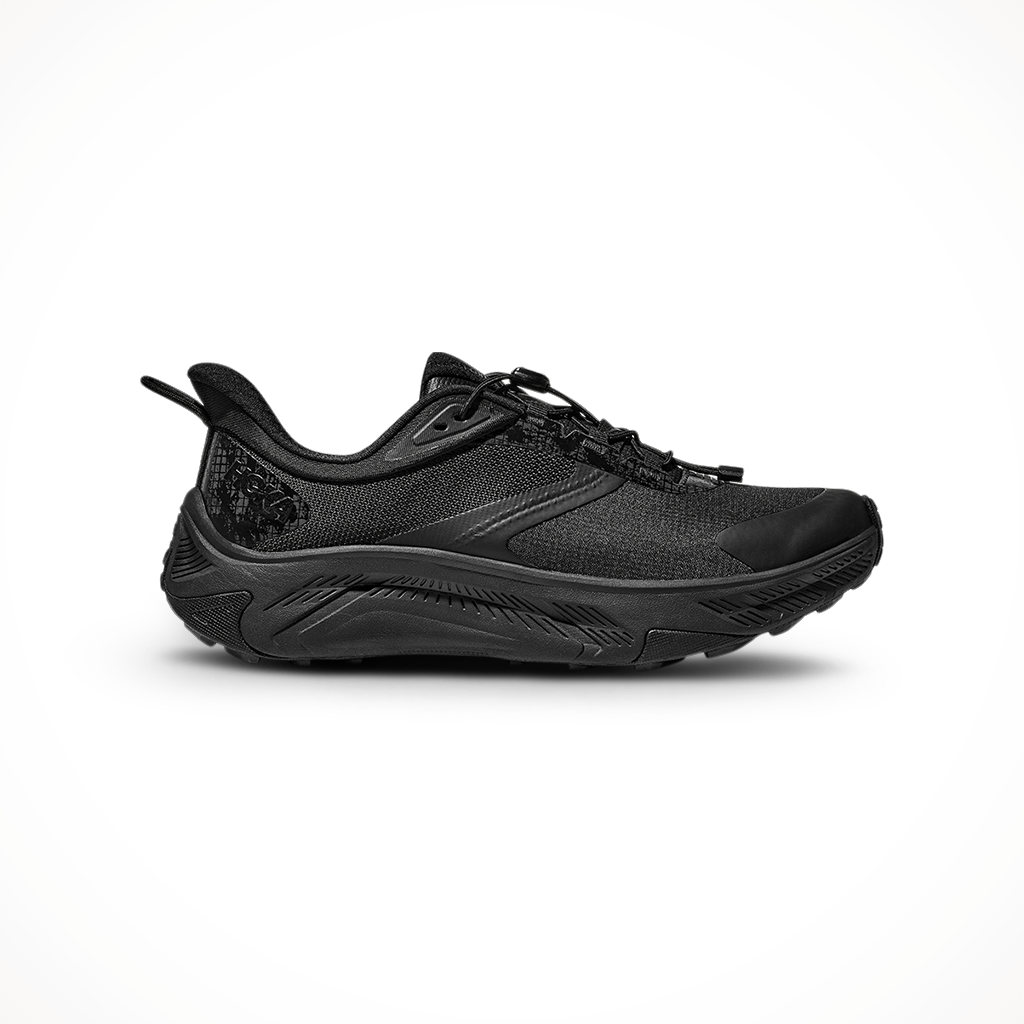 Product image: Hoka Transport 2 Black Black Mens 2026, shown in primary marketing view.