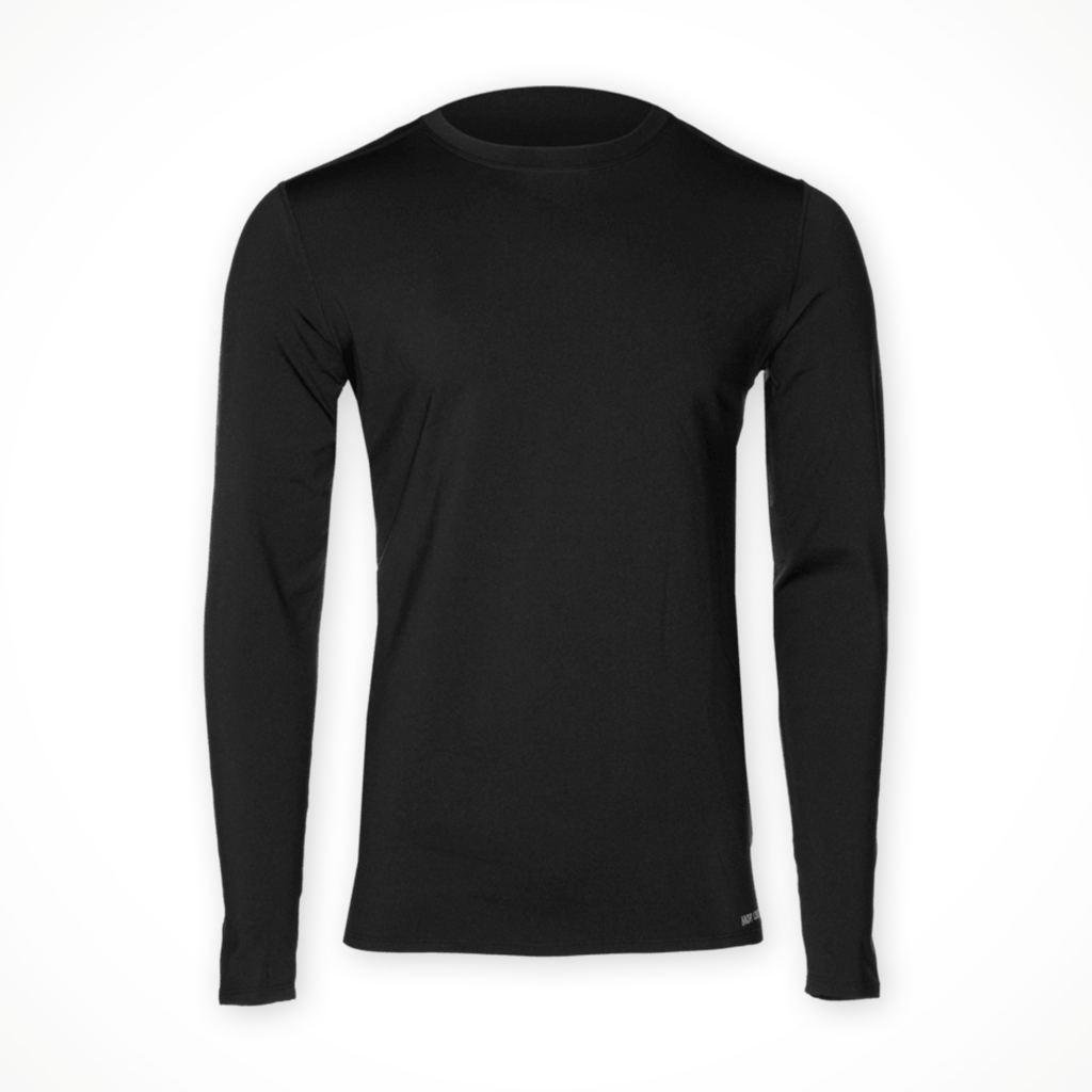 Product image: Hot Chillys ME Chamois crew blk mens 2025, shown in primary marketing view.