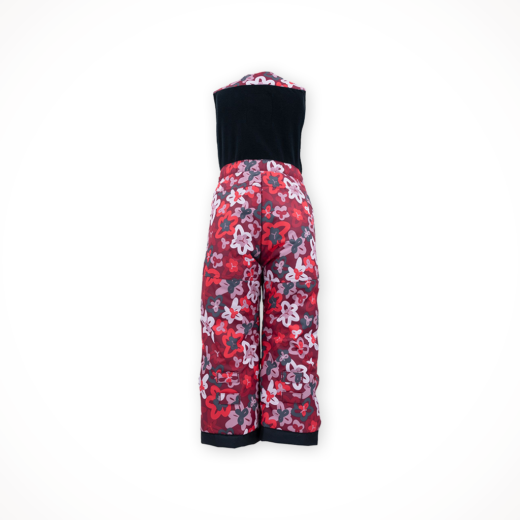 Product image: Joua Bubo Overall F Loral Print Kids 2024, shown from the back.
