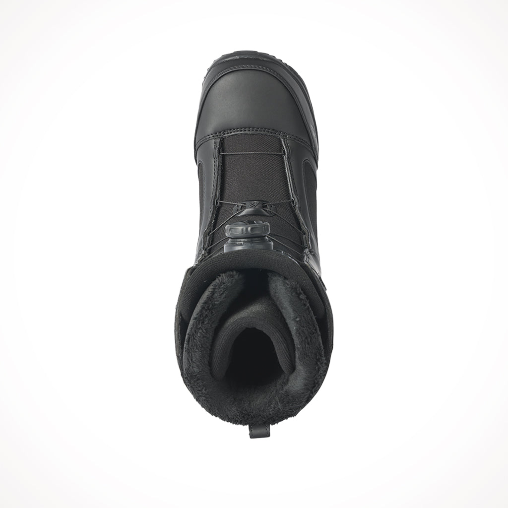 K2 Benes Black Womens Snowboard Boots 2024 Top.jpg