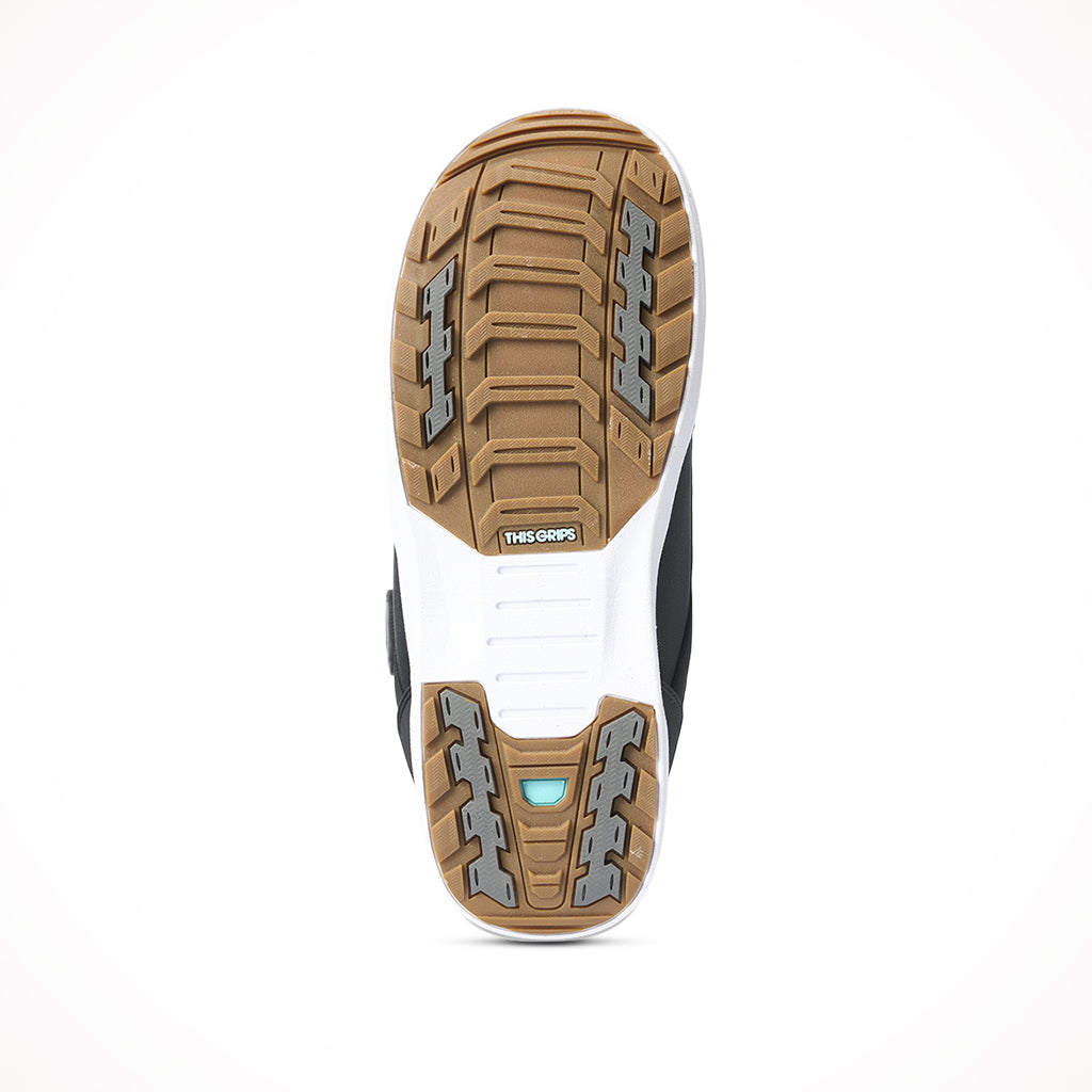 K2 Boundary Black Mens Snowboard Boots 2024 Sole.jpg