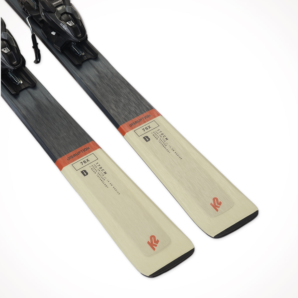 Product image: K2 Disruption 76X Mens Skis 2024 Tail.