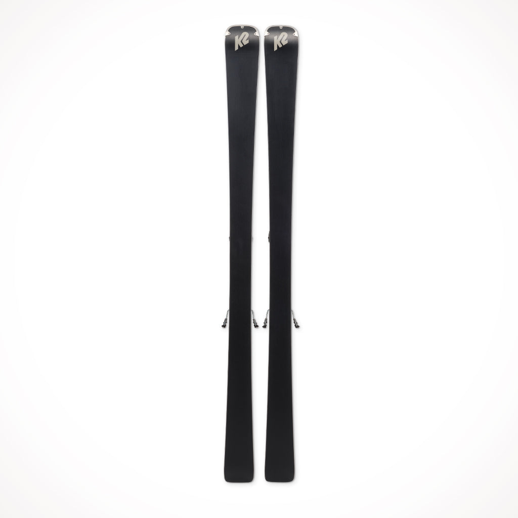 Product image: K2 Disruption 78 C W Womens Skis 2024, showing the bottom view.