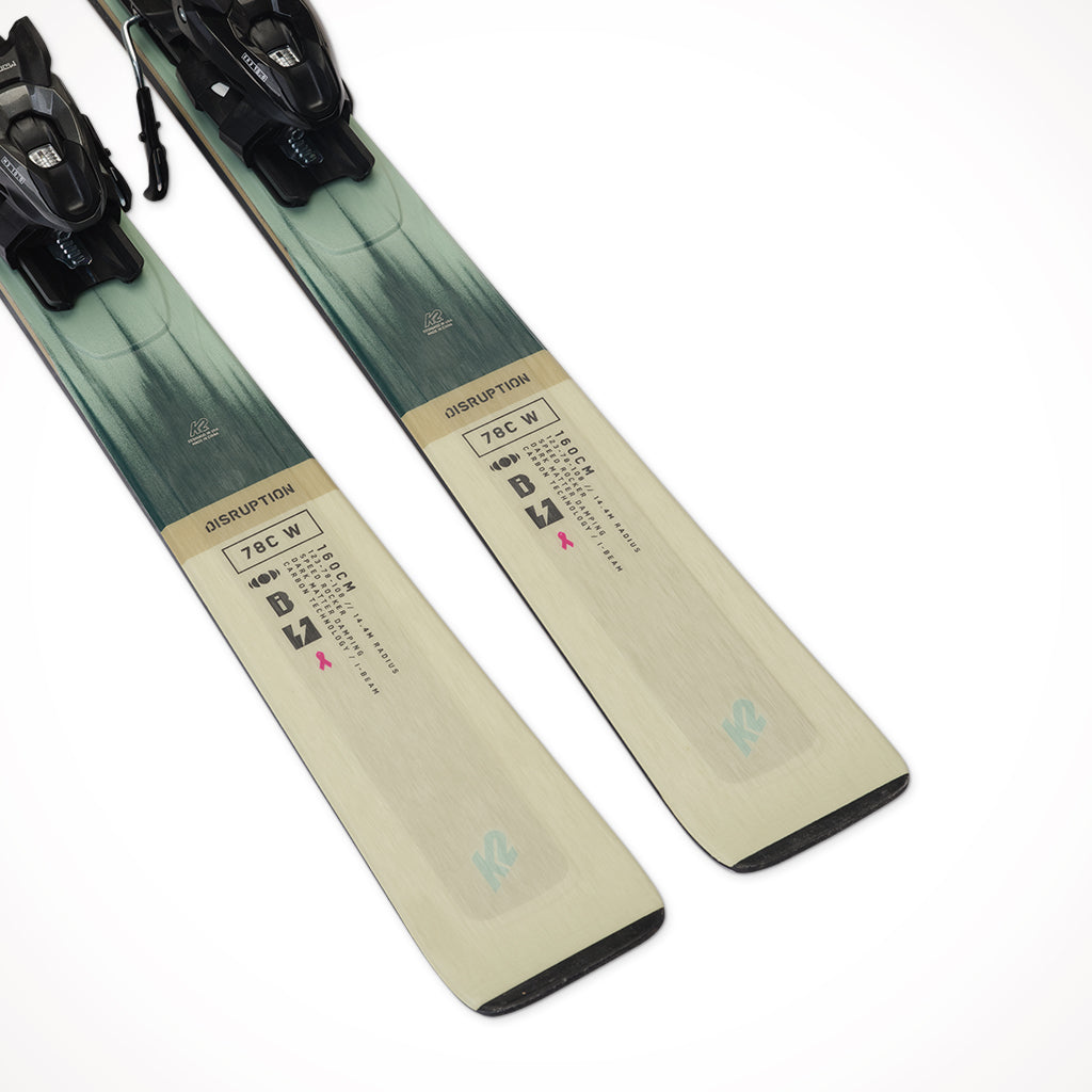 Product image: K2 Disruption 78 C W Womens Skis 2024 Tail.