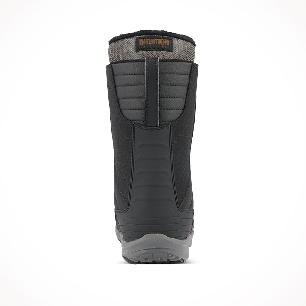 Product image: K2 Haven Black Womens Snowboard Boots 2024, shown from the back.