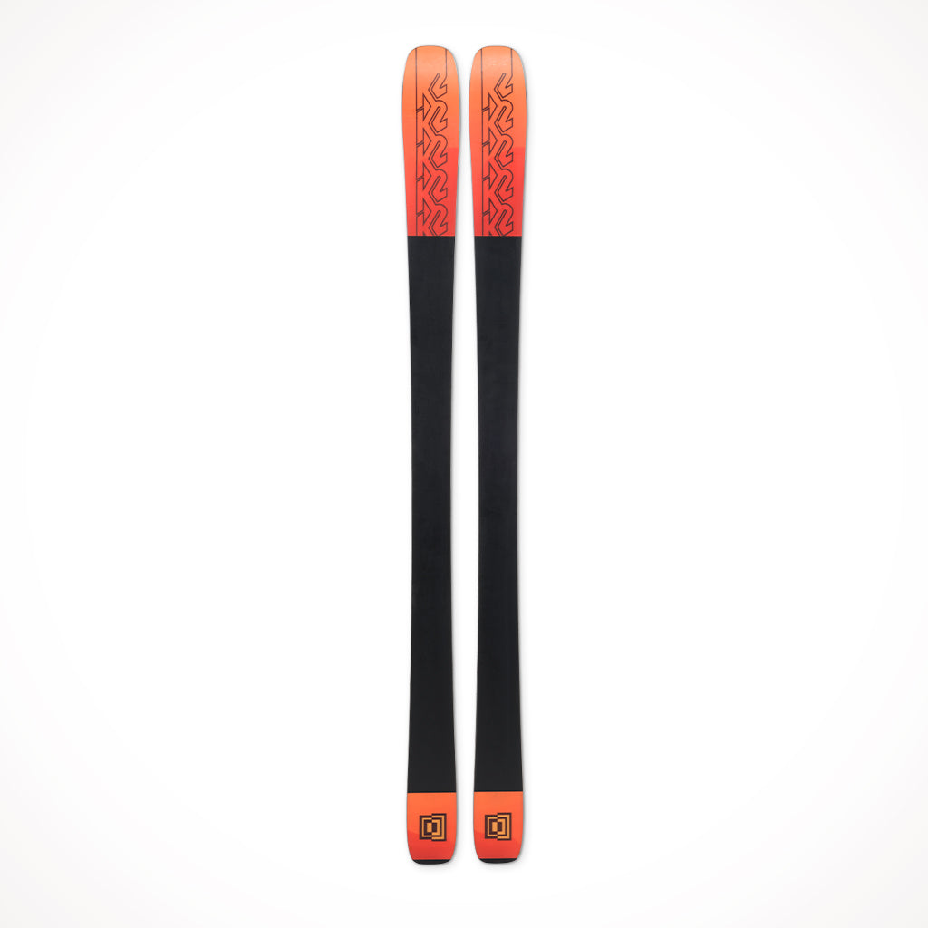 Product image: K2 Mindbender 89 Ti Mens Skis 2024, showing the bottom view.