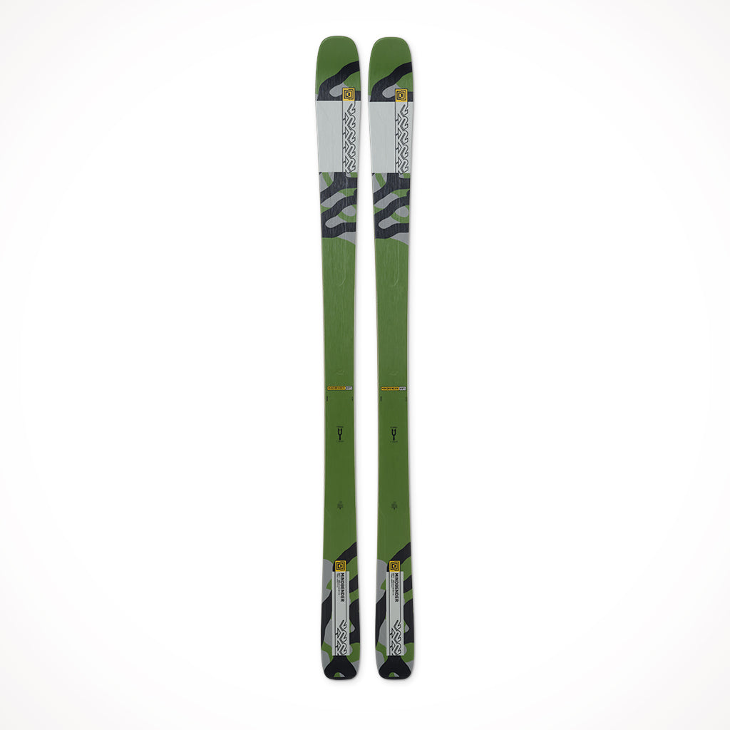 Product image: K2 Mindbender 89 Ti Mens Skis 2024, shown from the front.