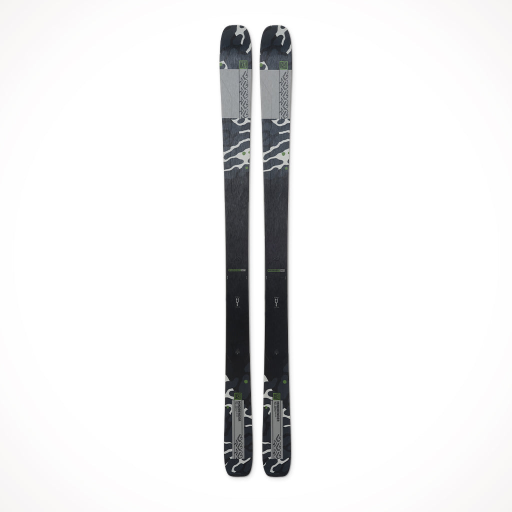 Product image: K2 Mindbender 99 Ti Mens Skis 2024, shown from the front.