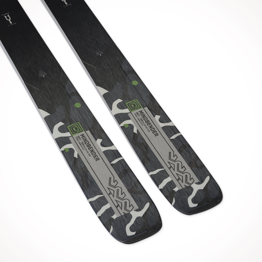 Product image: K2 Mindbender 99 Ti Mens Skis 2024 Tail.