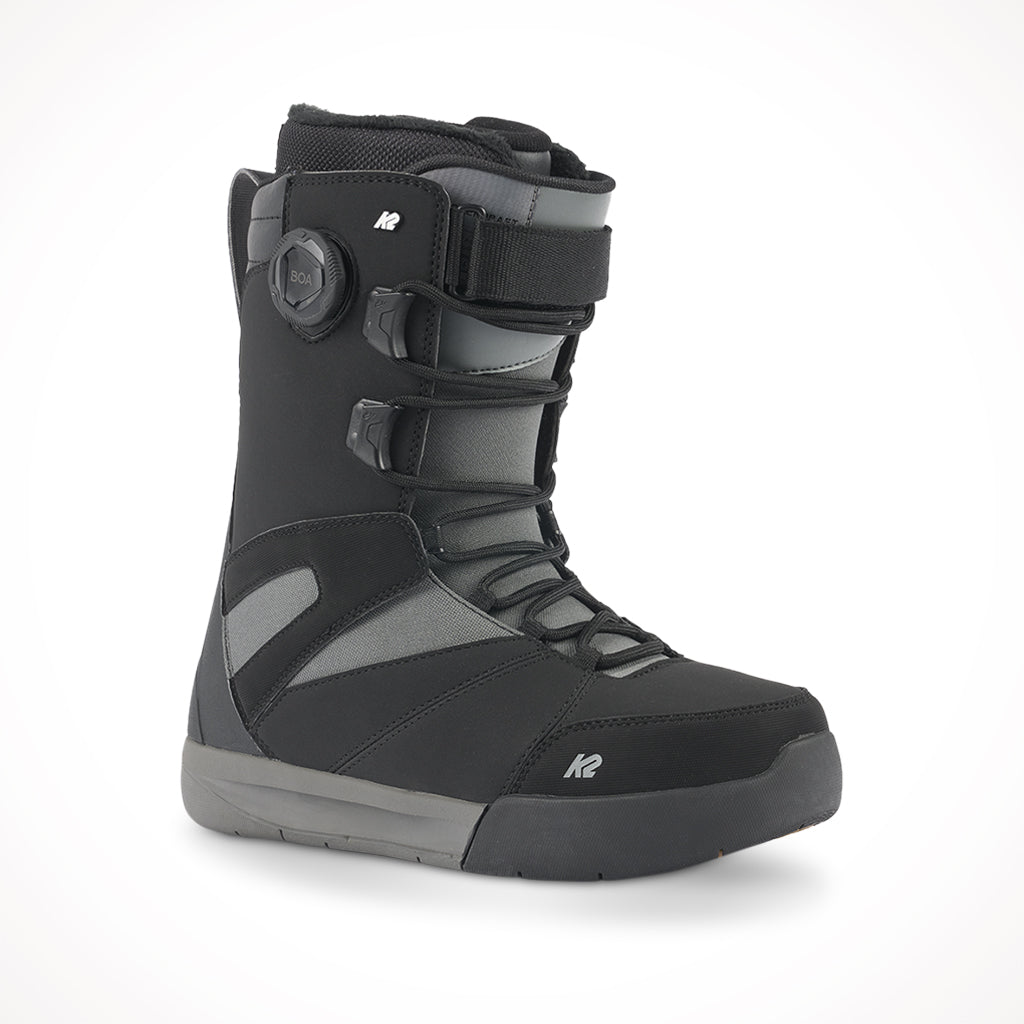 Product image: K2 Overdraft Black Mens Snowboard Boots 2024, shown in primary marketing view.