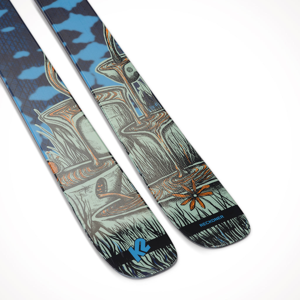 Product image: K2 Reckoner 102 Mens Skis 2024 Tail.
