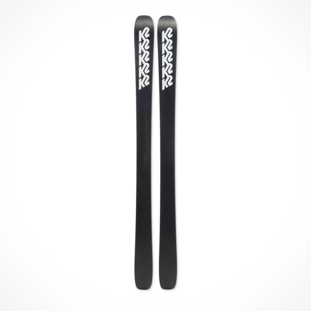 Product image: K2 Reckoner 92 Mens Skis 2024, showing the bottom view.