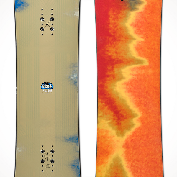 2024 K2 Manifest Unisex Snowboard — All-Mountain Versatility