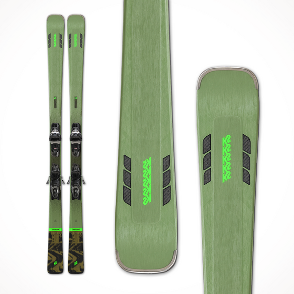 K2 ケーツー スキー板 レディース 2024 DISRUPTION 78C W + ER3 10 Compact Quikclik  プレート/ビンディング セット 2023-2024