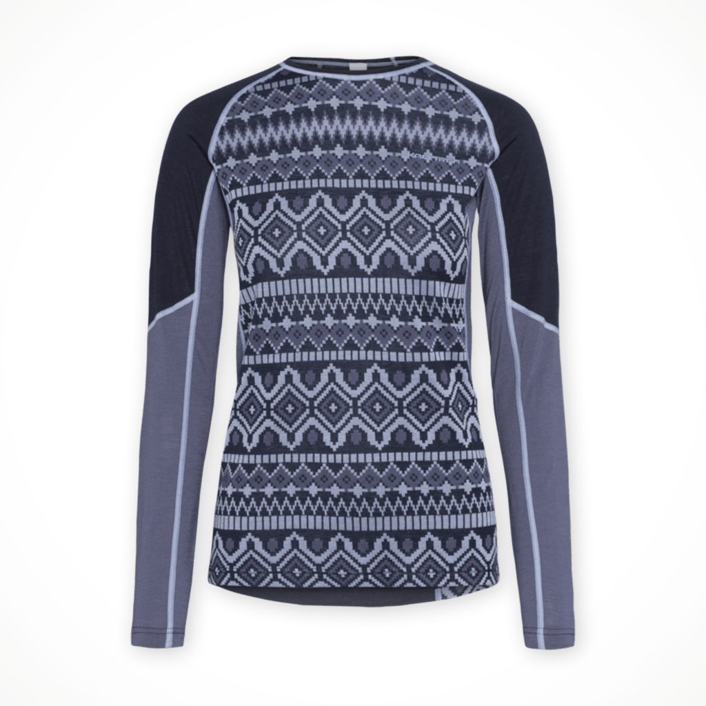 Product image: Kari Traa Malia LS Dark Navy Blue Womens 2025, shown in primary marketing view.