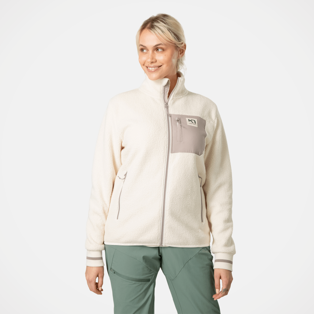 Product image: Kari Traa Rothe Midlayer Light Beige womens 25 alt1.