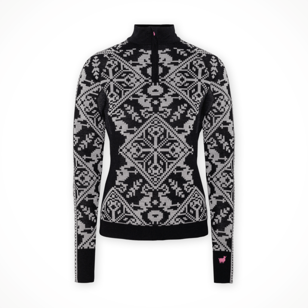 Product image: Kari Traa Saga HZ black womens 2025, shown in primary marketing view.
