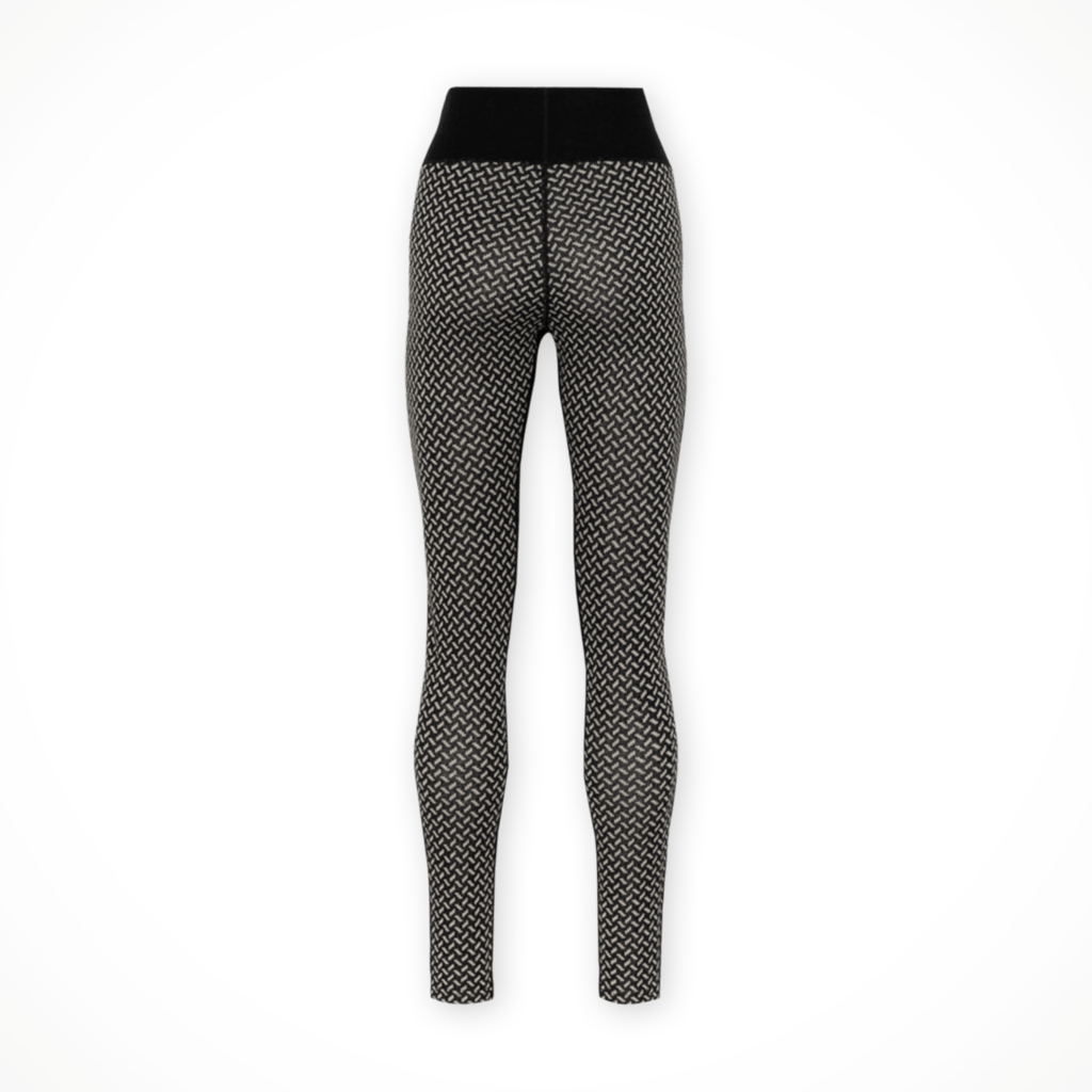Product image: Kari Traa Smekker High pant black womens 2025, shown from the back.