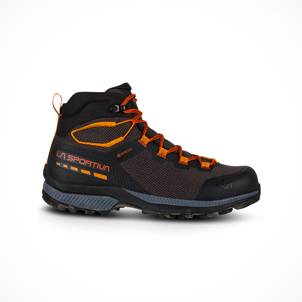 Product image: La Sportiva TX Hike Mid GTX Carbon Saffron Mens 2024, shown in primary marketing view.