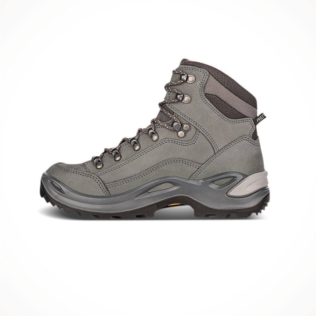 Lowa Womens Renegade Mid GTX Graphite Rose Side