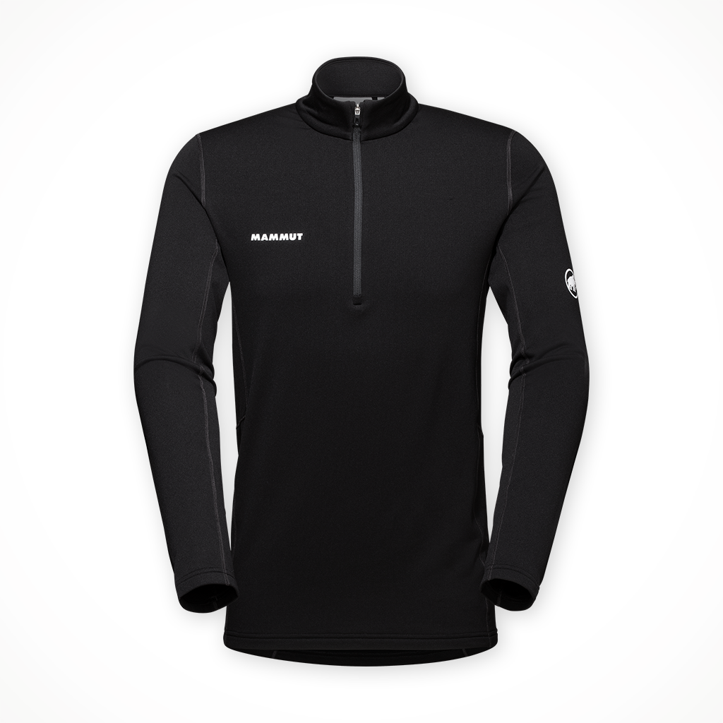 Product image: Mammut Aenergy ML half zip black mens 25, shown in primary marketing view.