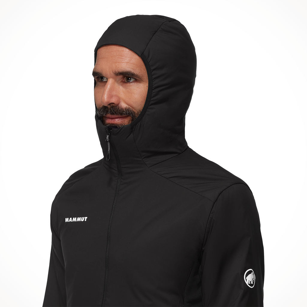 Product image: Mammut Rime Light IN Flex Hooded Jacket Black Mens 2024 Alt2.