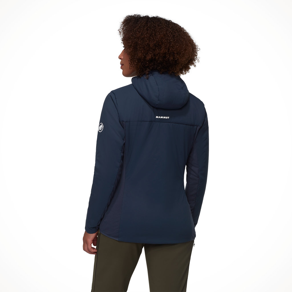Product image: Mammut Rime Light IN Flex Hooded Jacket Marine Womens 2024 Alt2.
