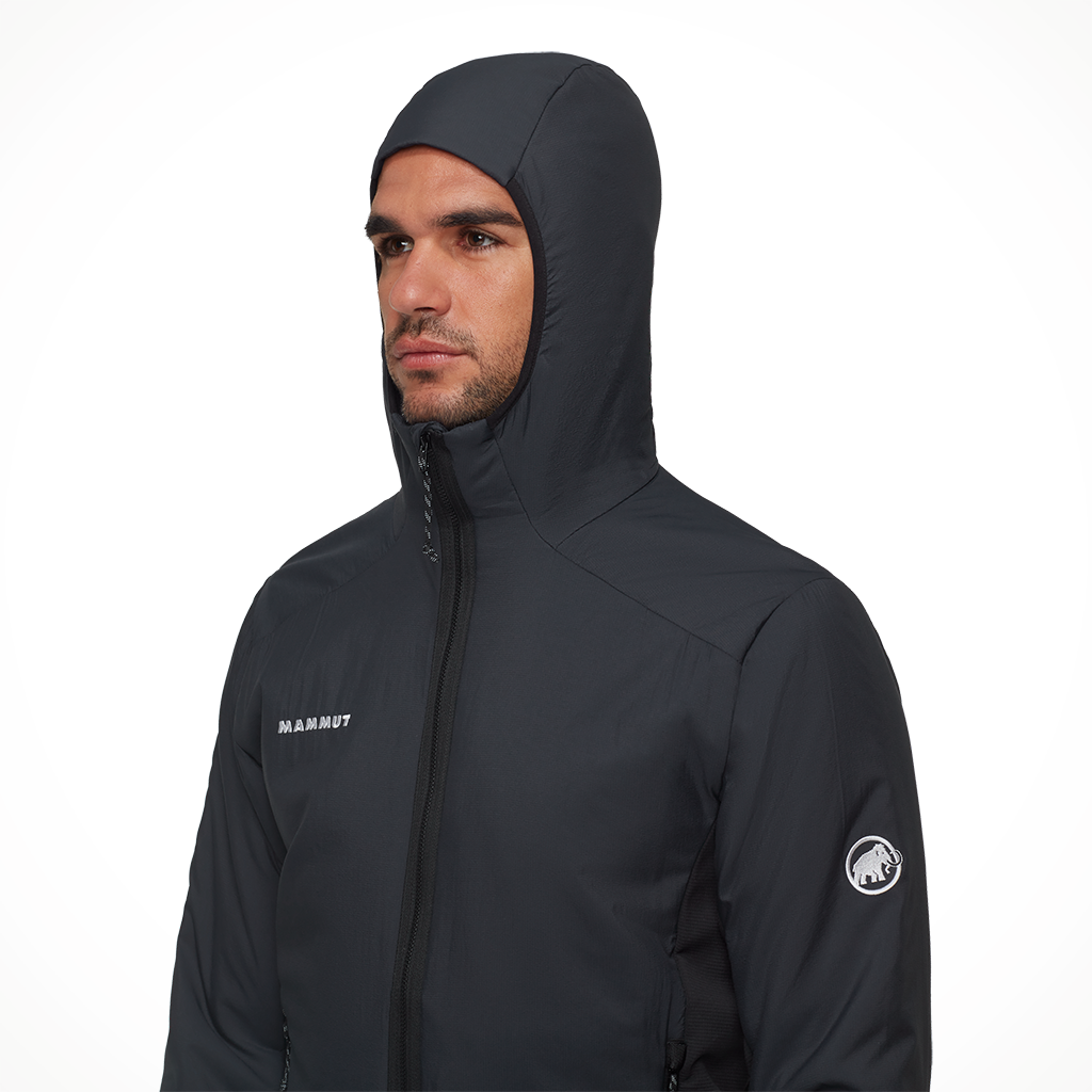 Product image: Mammut Rime Lt IN Hybrid hood jckt blck mens 25 alt2.