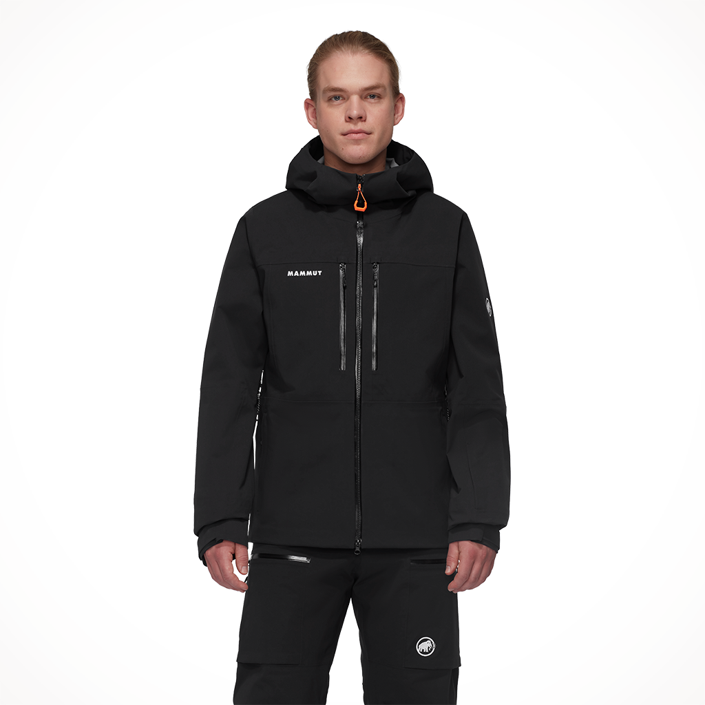 Product image: Mammut Stoney HS Hooded Jacket Black Mens 2024 Alt1.