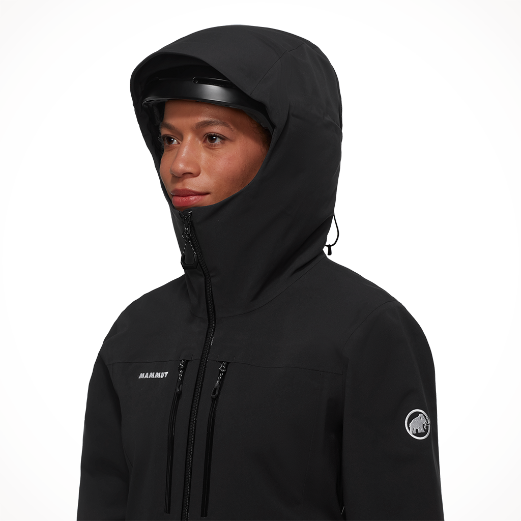 Product image: Mammut Stoney HS Hooded Jacket Black Womens 2024 Alt2.